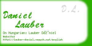 daniel lauber business card